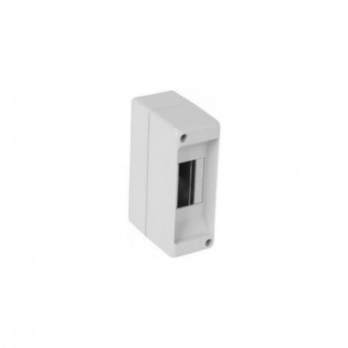 Centralino da parete 1-2 Moduli DIN con barra stampata sulla base grigio FAEG FG14011