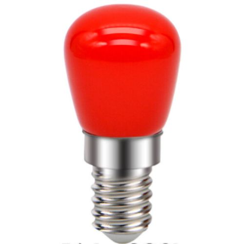 LAMPADINA LED 220V 0.6 WATT ROSSA E14