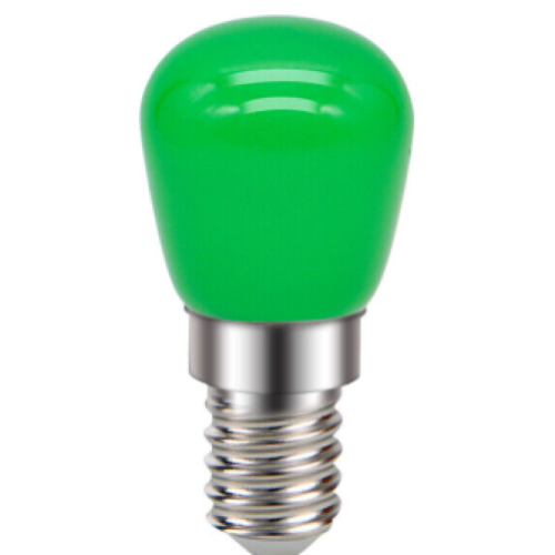 LAMPADINA LED 220V 0.6 WATT VERDE E14