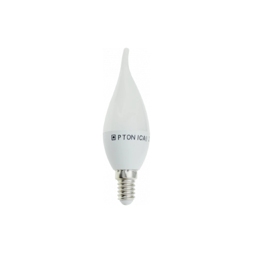 Lampadina a candela di plastica K4000 LED C37 E14 OPTONICA 1467